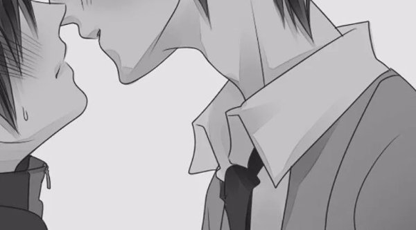 Эрен и Леви яой 18 поцелуи