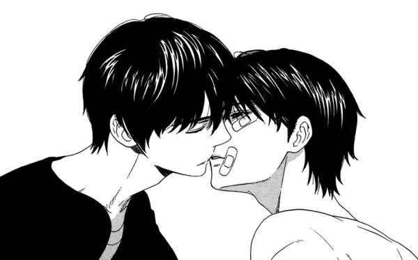 Аниме яой карандашом