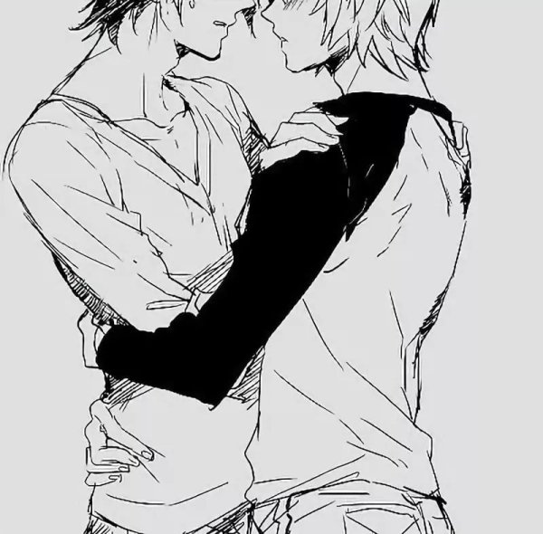 Яой карандашом