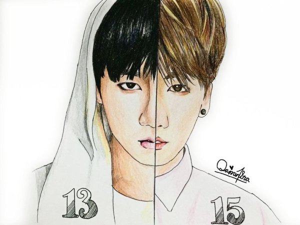BTS рисунки Jungkook