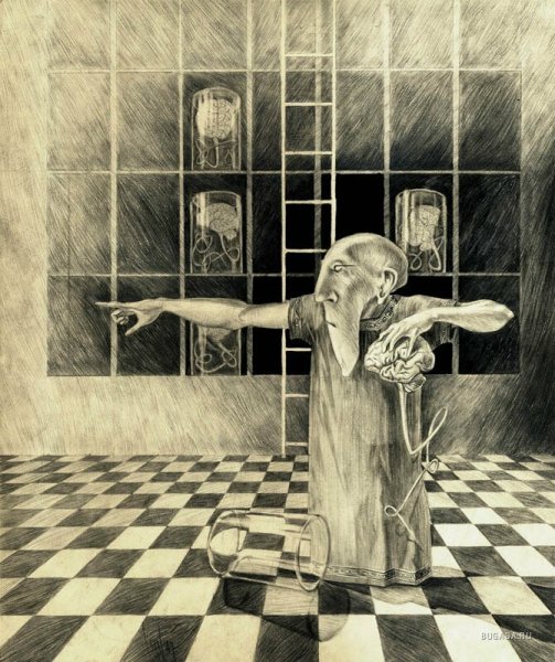 Рисунки бол.ных шизофренией