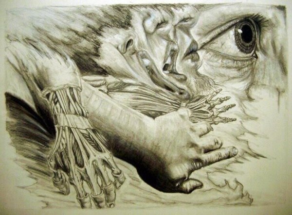 Рисунки психически больных людей