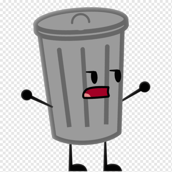 Мусорный бак с глазками