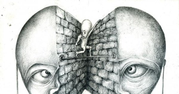 Рисунки психически больных людей