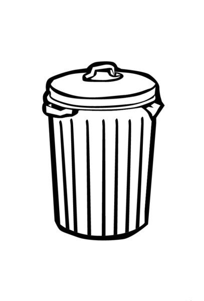 Бак раскраска для детей