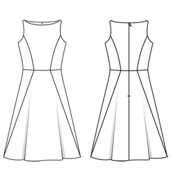 Крой платья