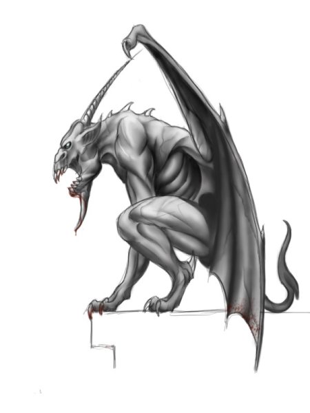 Мифические Гаргульи Гаргульи существа