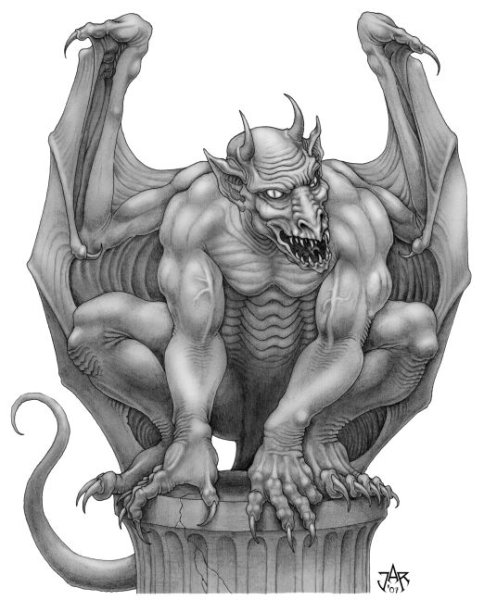 Горгулья демона