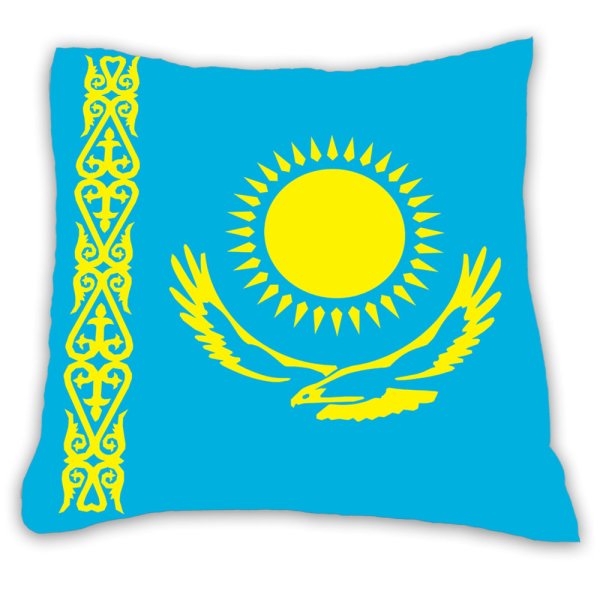 Флаг Казахстана рисунок