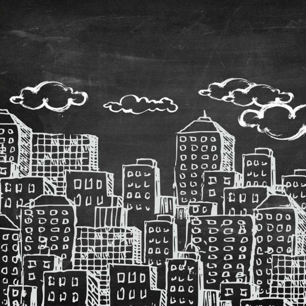 Меловая с узором