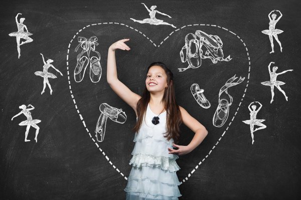 Рисование на меловой доске