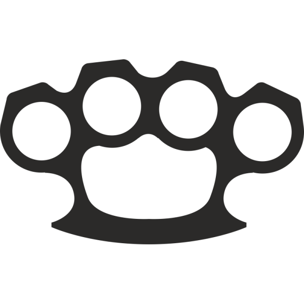 Кастет черный