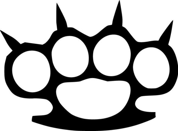 Кастет с шипами