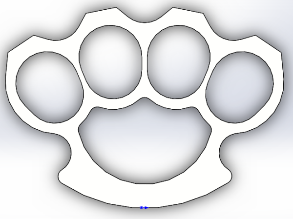 Макет кастета