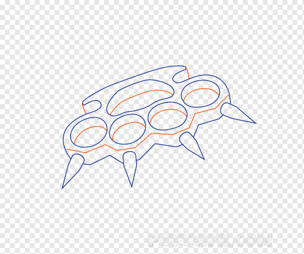 Кастет рисования