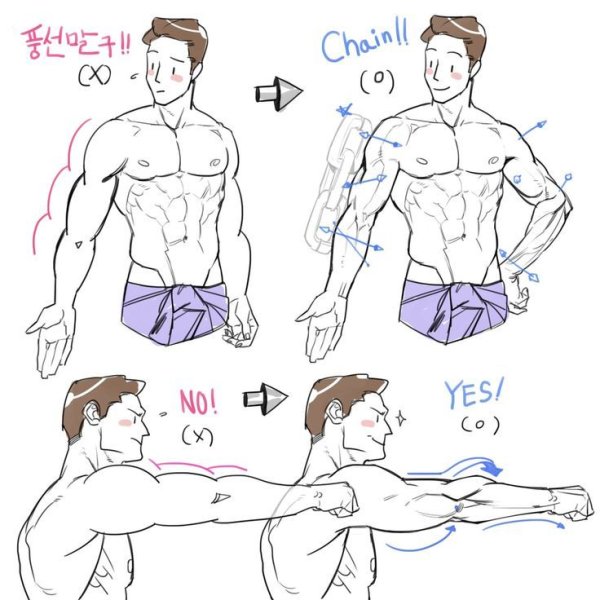 Пресс мужчины референс