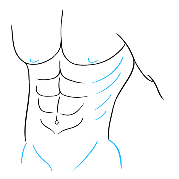 Пресс рисунок карандашом