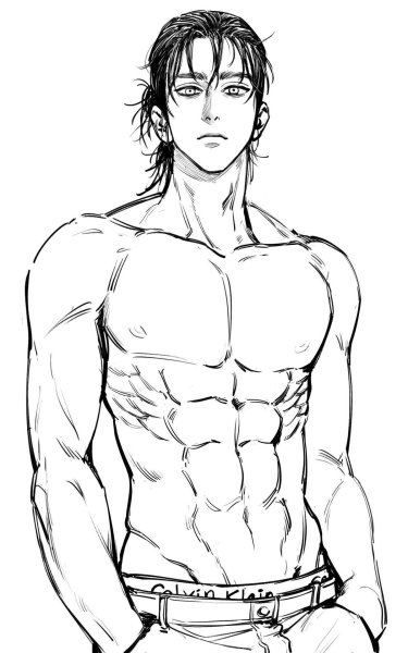 Мужская фигура арт