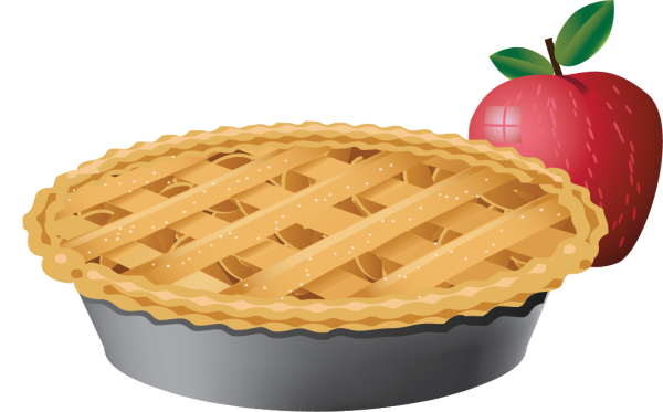 Рисунок яблочного пирога