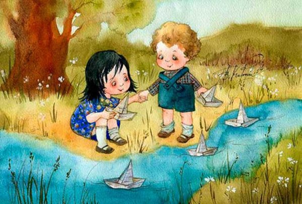 Ручей для детей