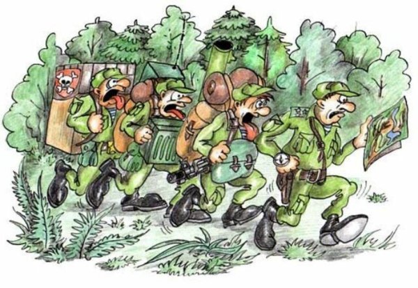 Военные карикатуры