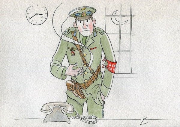 Рисунок армейские будни