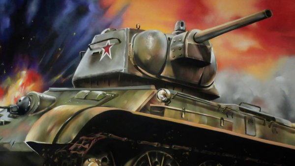 Техника ВОВ танк т34