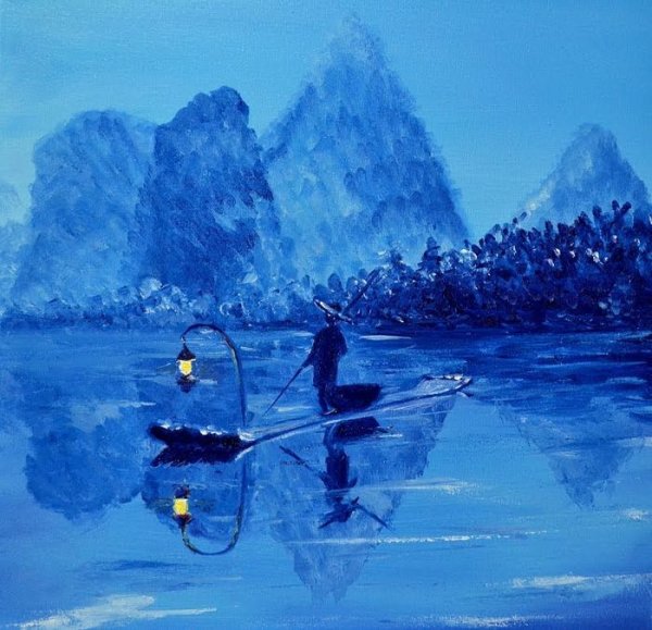 Картина одним цветом