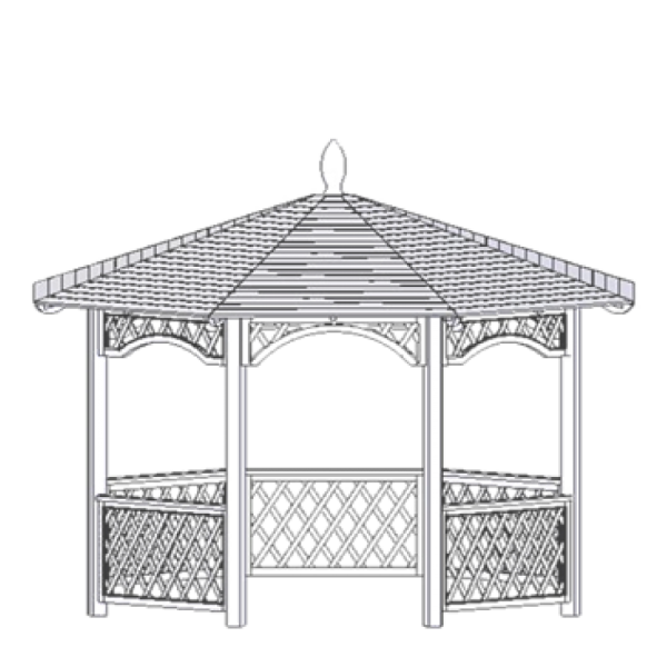 Зарисовки малых архитектурных форм