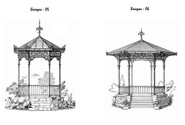 Беседка мультяшная