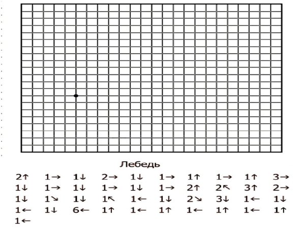 Графический диктант задания