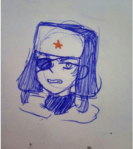 Россия в виде человека для срисовки