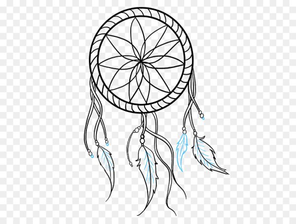 Ловец снов рисунок раскраска