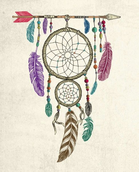 Ловец снов рисунок тату