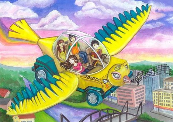 Автомобиль будущего глазами ребенка