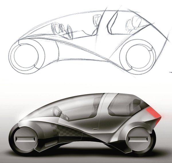 Графический дизайн автомобиля