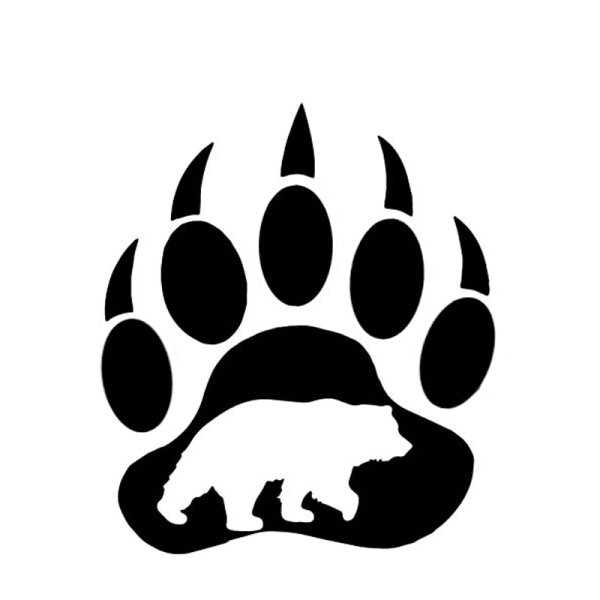 Отпечаток медвежьей лапы