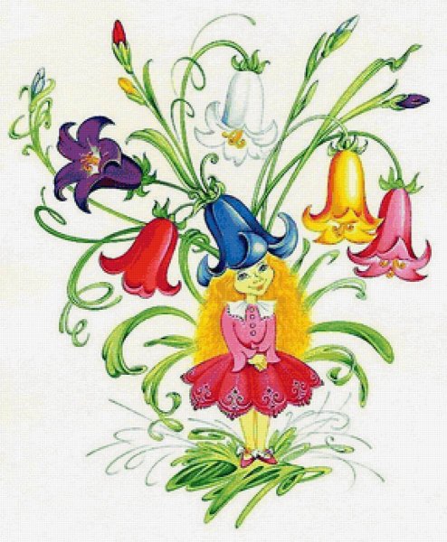 Сказочный цветочек