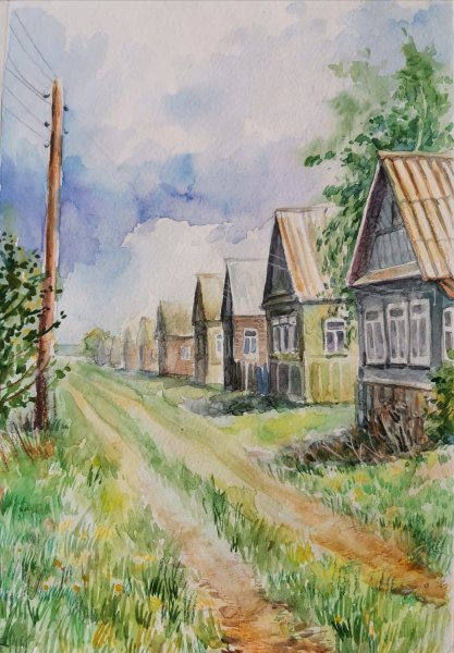 Линейная перспектива пленэр