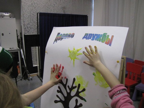 Рисование дерево дружбы