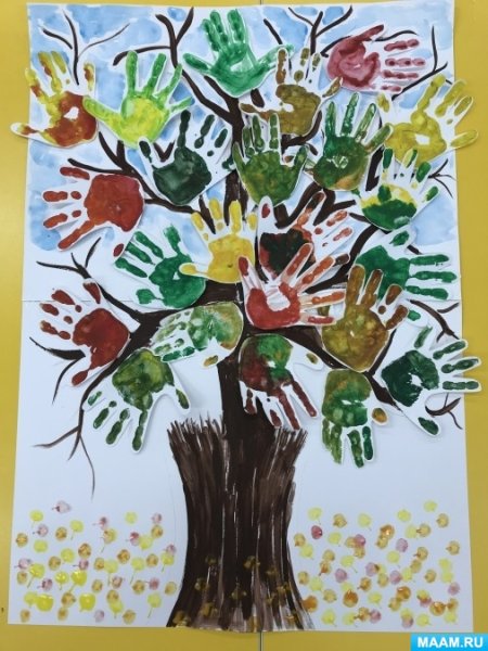 Дерево дружбы аппликация