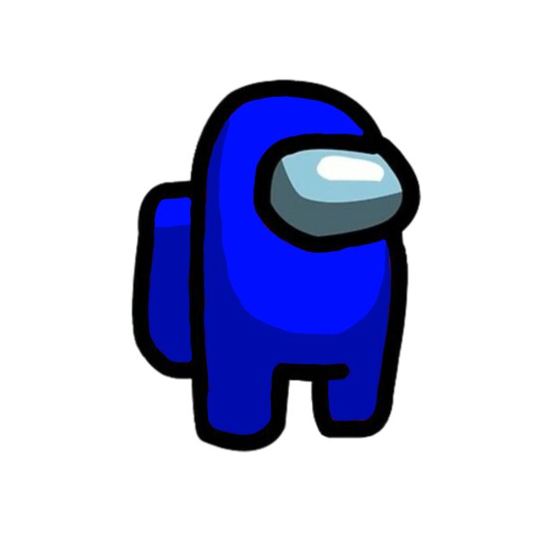 Амонг АС голубой персонаж