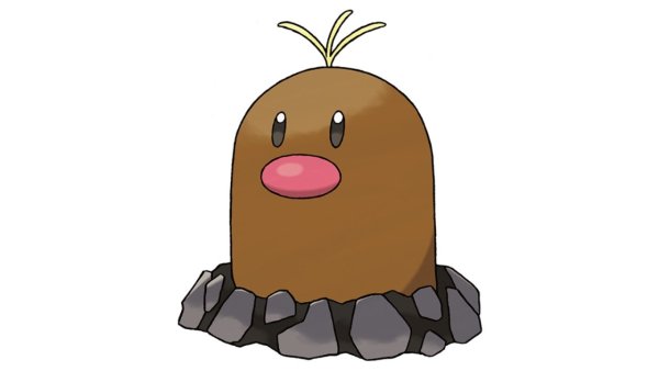 Диглет фигурка покемон