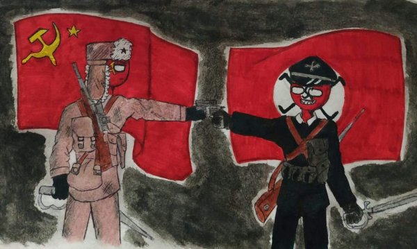 СССР И третий Рейх Countryhumans