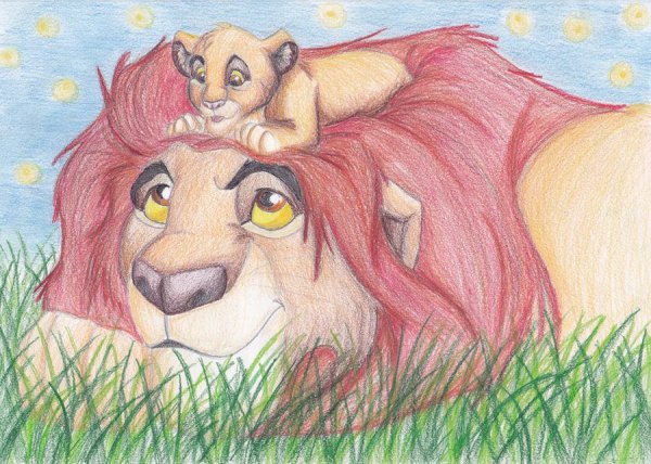 Король Лев рисунок