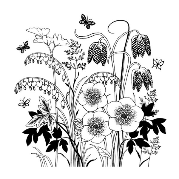 Стилизованная растительность