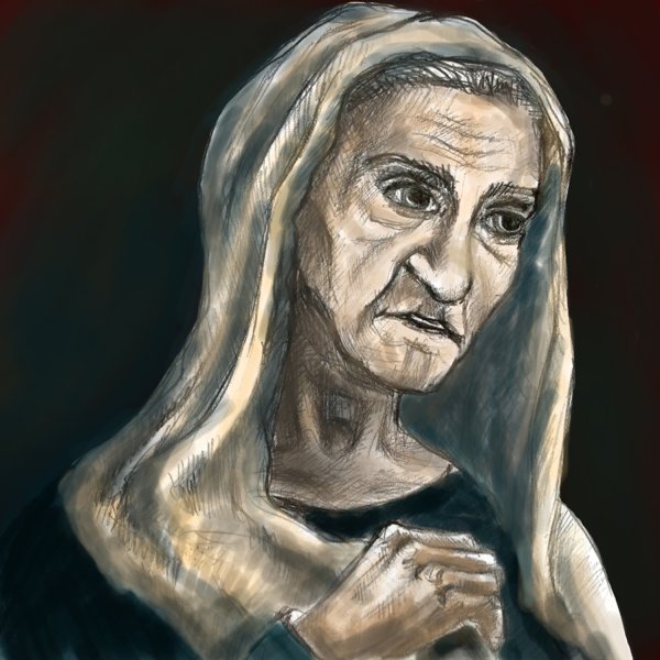 Портрет старухи Изергиль