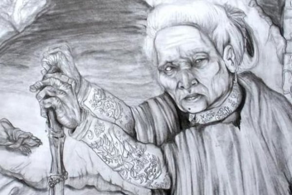 Старуха Изергиль иллюстрации Данко