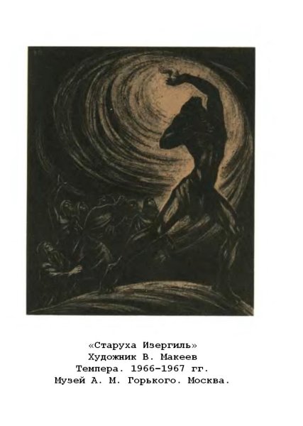 Старушка Изергиль из Горького старуха