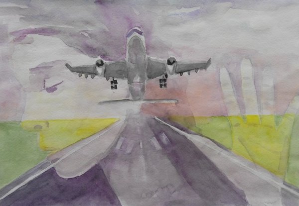 Рисунок под мирным небом